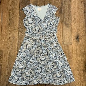 Ann Taylor Loft paisley dress